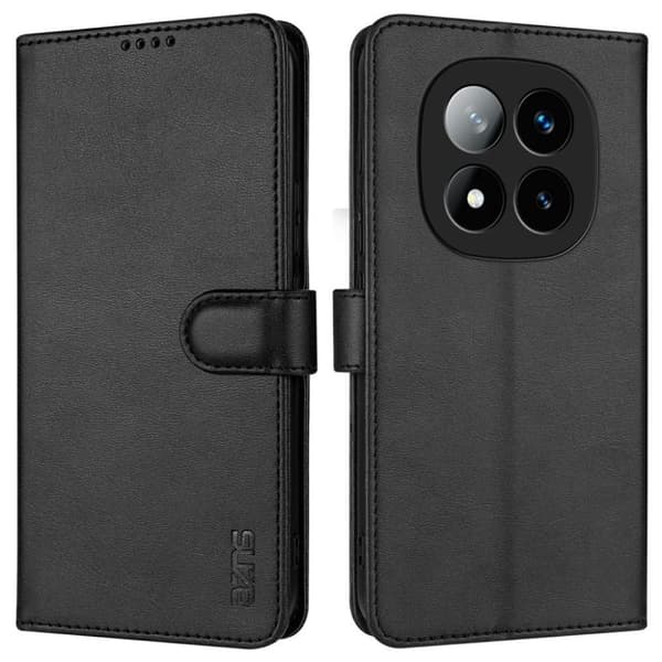 AZNS Xiaomi Redmi Note 14 Pro 5G Plånboksfodral - Svart
