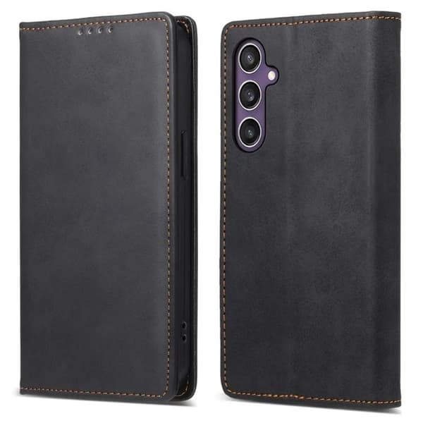 Samsung Galaxy S25 Plus RFID Blockerande Plånboksfodral - Svart