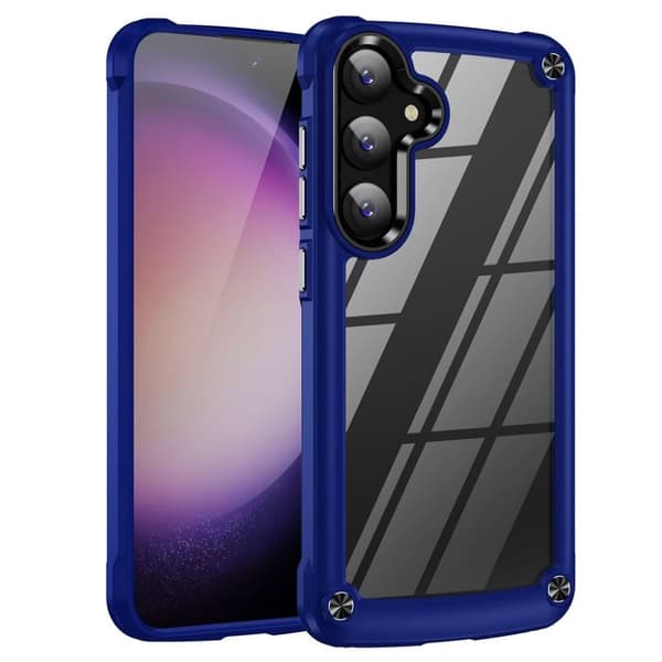 Samsung Galaxy S25 Plus Skal med 360-skydd - Blå