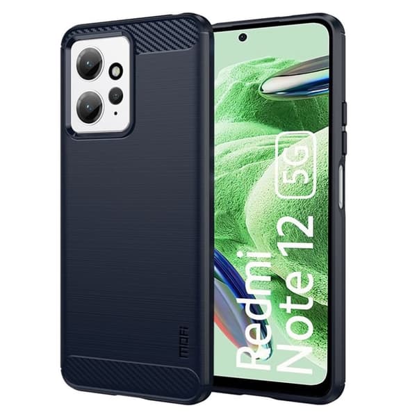 MOFI Xiaomi Redmi Note 12 4G Skal i TPU - Blå