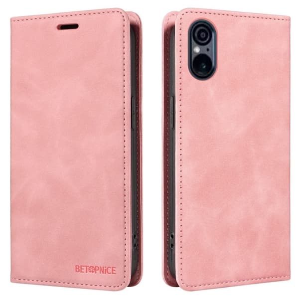BETOPNICE 003 Sony Xperia 5 VI Fodral med RFID-blockering - Rosa