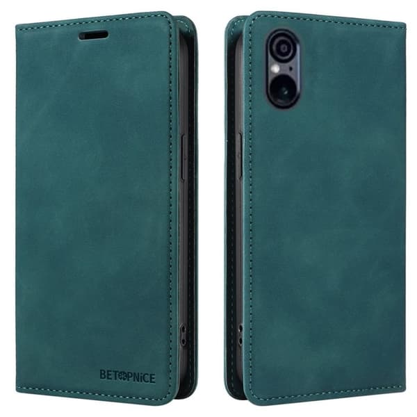 BETOPNICE 003 Sony Xperia 5 VI Fodral med RFID-blockering - Grön