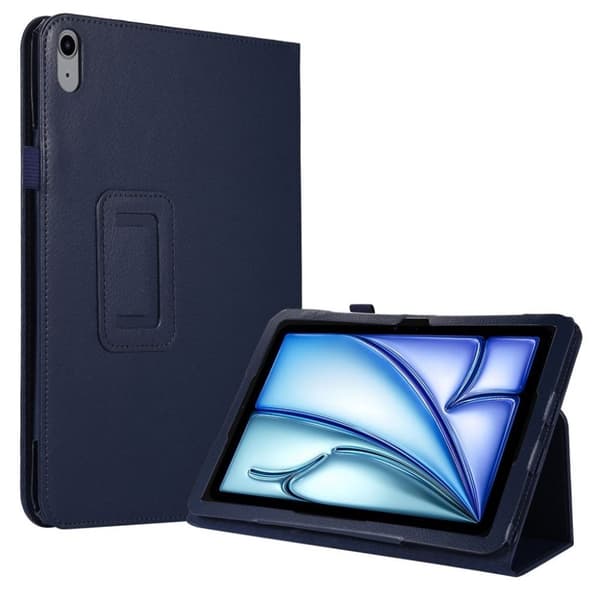 iPad Air 11" 2024/2025 Fodral med stativ - Mörkblå
