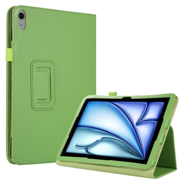 iPad Air 13" 2024/2025 Fodral med stativ - Grön
