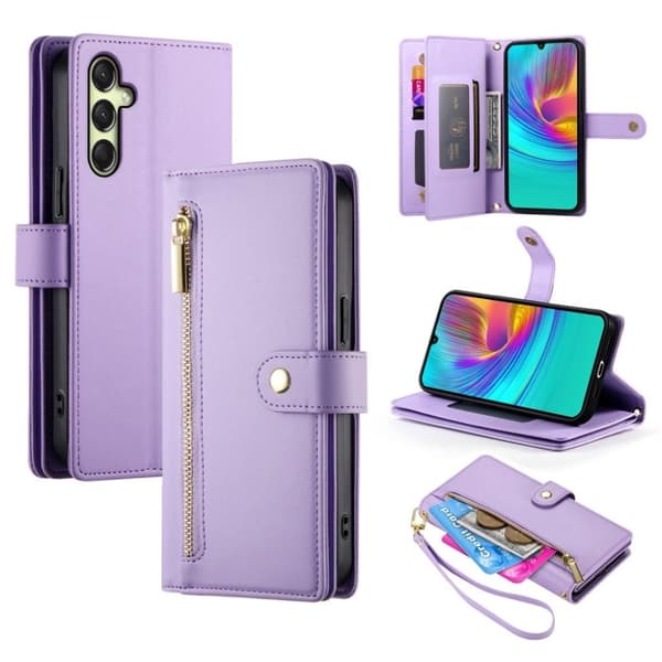 Samsung Galaxy A26 5G Plånboksfodral - Lila