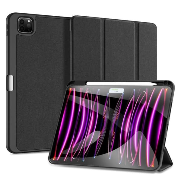DUX DUCIS Domo Series iPad Pro 11" 2024 Tri-fold Fodral - Svart