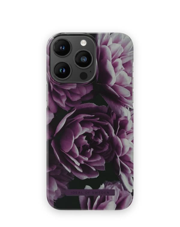 Printed Case iPhone 14 Pro Max Deep Purple Bloom