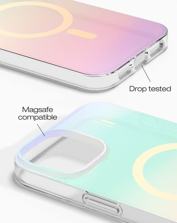 Clear Case MagSafe iPhone 13 / 14 / 15 / 16e Shimmer