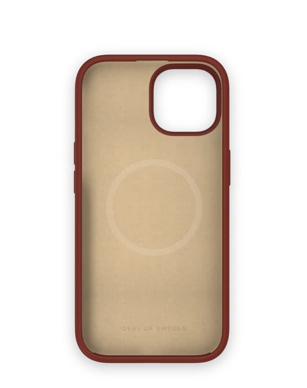 Silicone Case MagSafe iPhone 13 / 14 / 15 / 16e Dark Amber