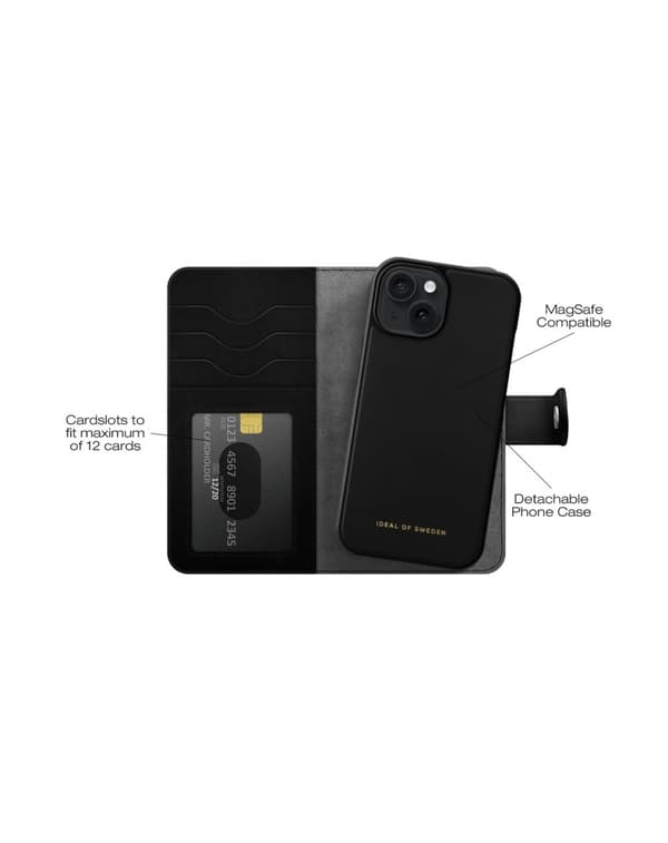 Magnet Wallet+ MagSafe iPhone 15 Black
