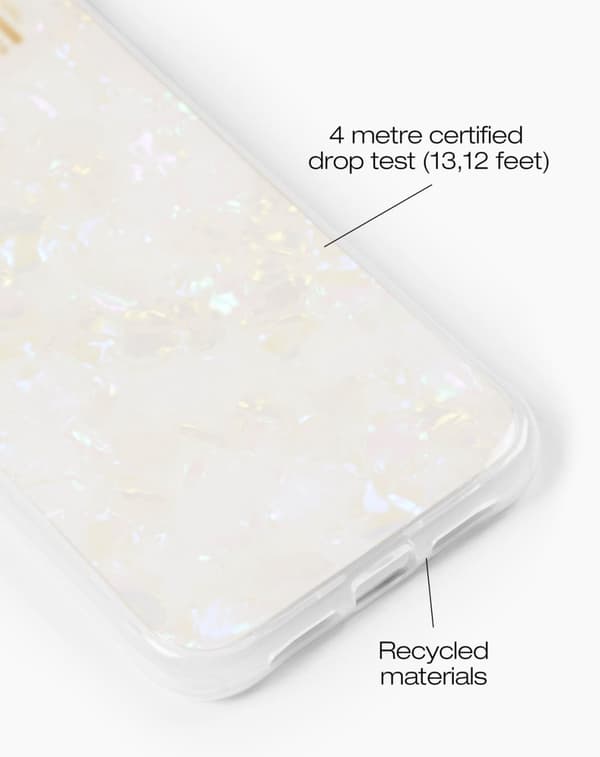 Pearlised Case iPhone 11 / XR White