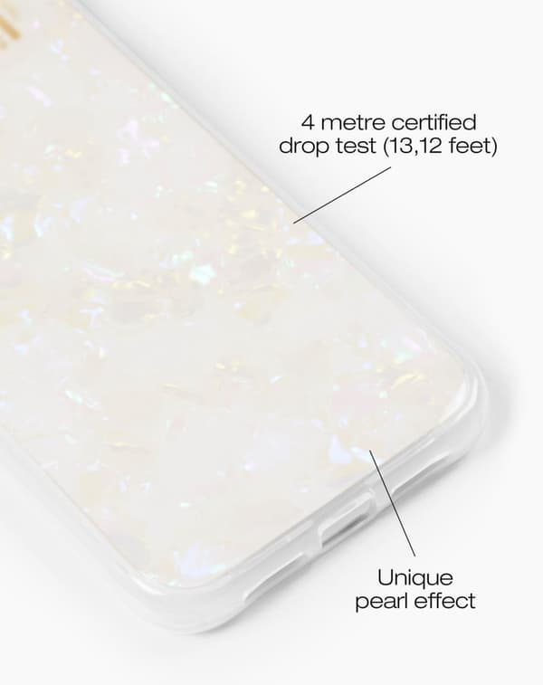 Pearlised Case iPhone 11 / XR White