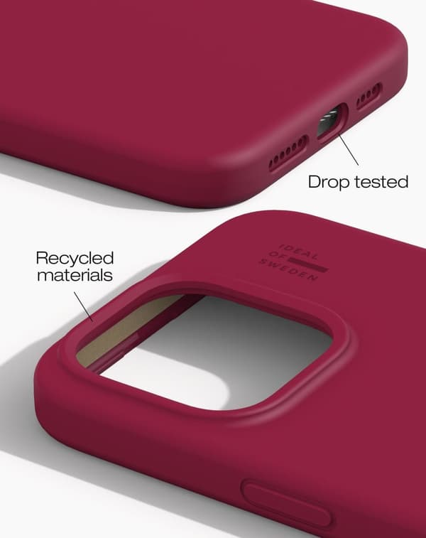 Silicone Case iPhone 14 Pro Max Cranberry
