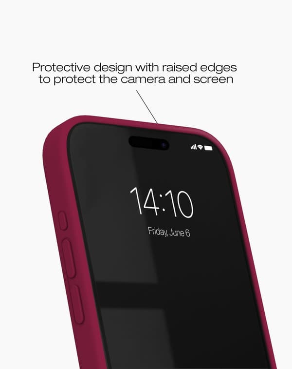 Silicone Case iPhone 14 Pro Max Cranberry