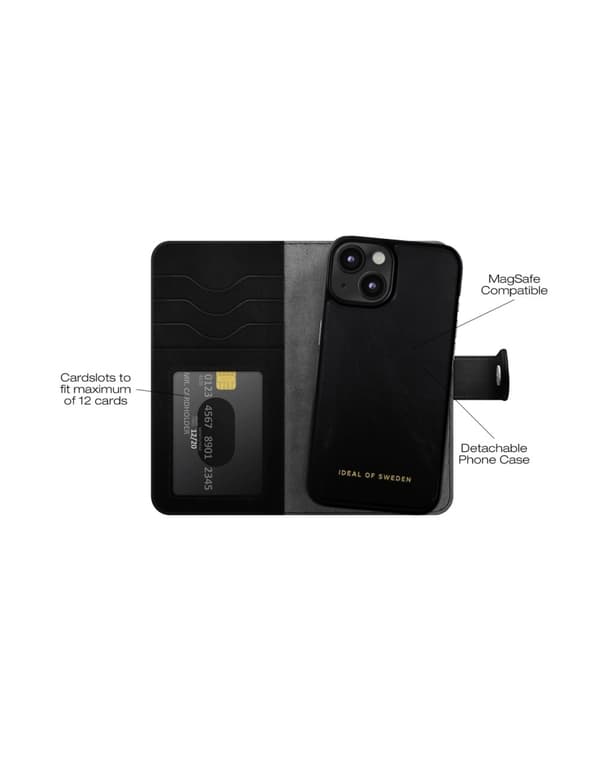 Magnet Wallet+ MagSafe iPhone 13 / 14 / 16e Black