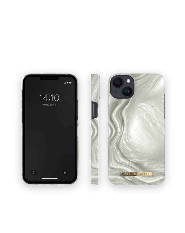 Printed Case MagSafe iPhone 14 Plus Luminous Pearl
