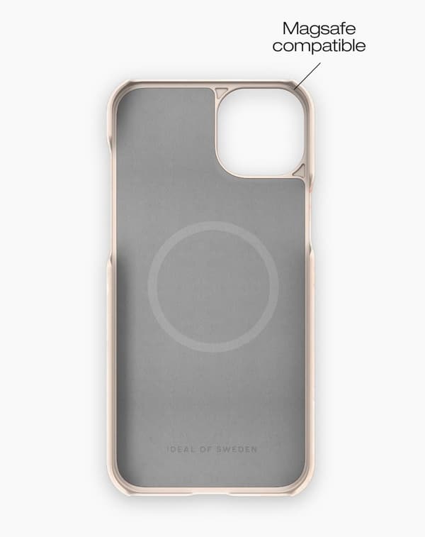 Printed Case MagSafe iPhone 15 Plus Rose Pearl Marble