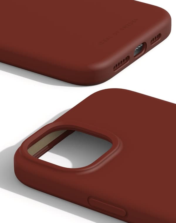 Silicone Case iPhone 15 Plus Dark Amber