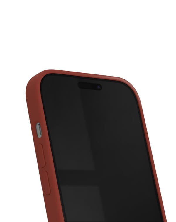 Silicone Case iPhone 15 Plus Dark Amber