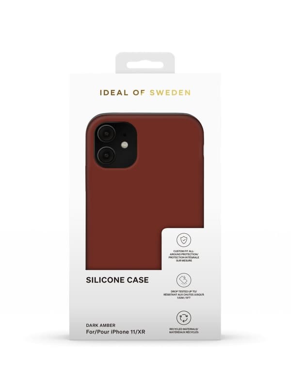 Silicone Case iPhone 11 / XR Dark Amber