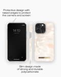Miniatyrbild 3 av 4: Printed Case MagSafe iPhone 15 Pro Max Rose Pearl Marble