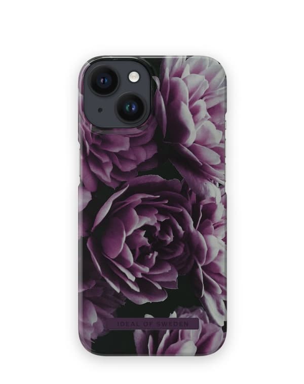 Printed Case iPhone 13 / 14 / 16e Deep Purple Bloom