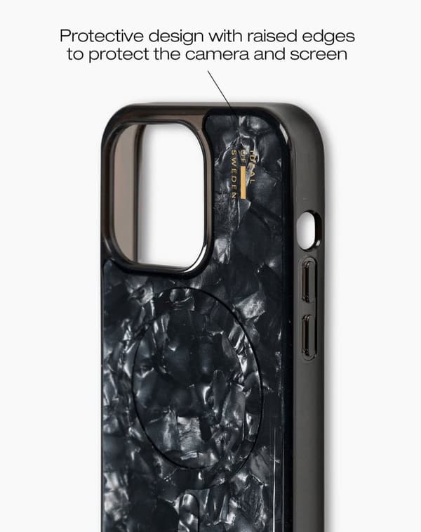 Pearlised Case MagSafe iPhone 15 Pro Black