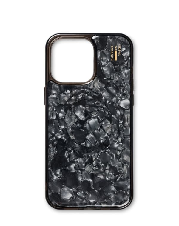 Pearlised Case MagSafe iPhone 14 Pro Max Black