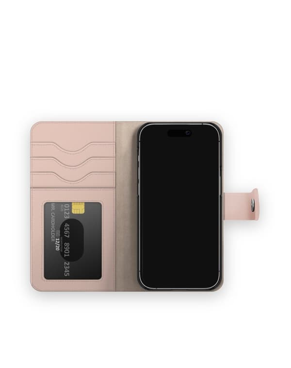 Magnet Wallet+ iPhone 15 Plus Pink