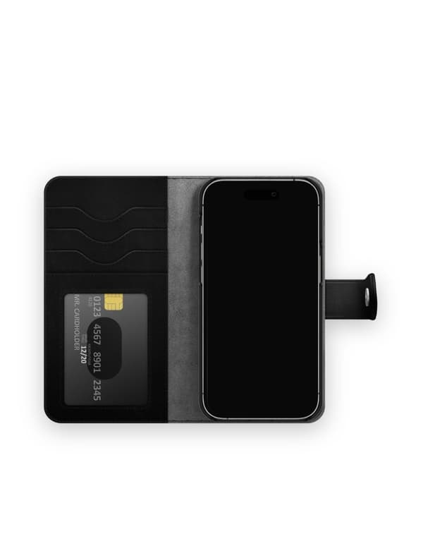 Magnet Wallet+ iPhone 15 Plus Black