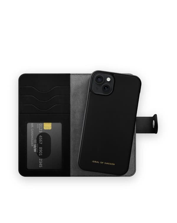 Magnet Wallet+ iPhone 15 Plus Black
