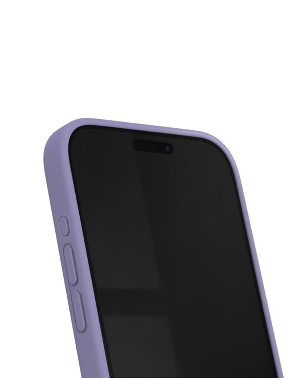 Silicone Case MagSafe iPhone 15 Pro Purple