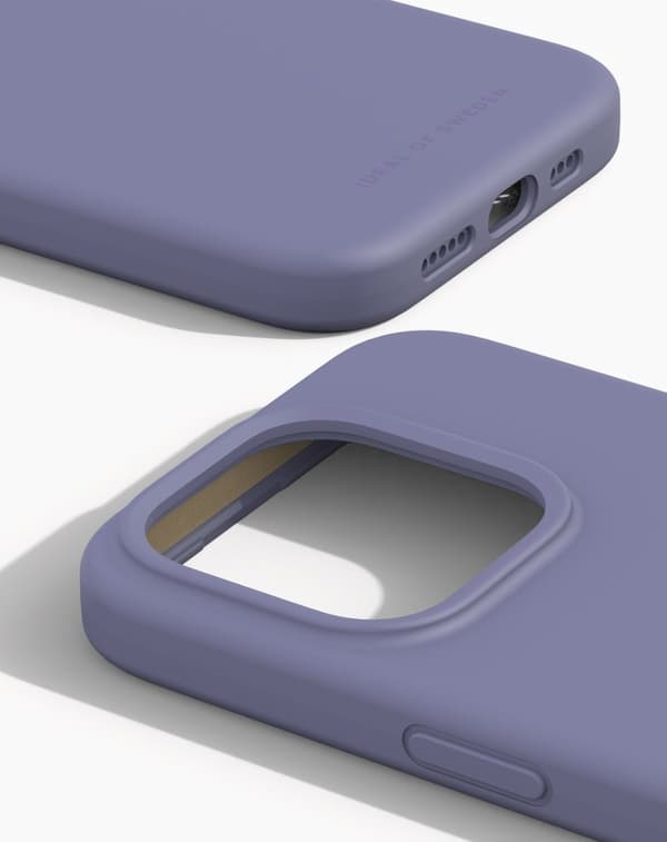 Silicone Case MagSafe iPhone 15 Pro Purple