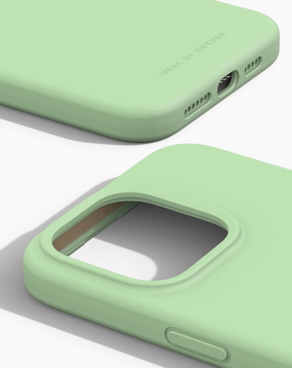 Silicone Case iPhone 15 Pro Max Mint