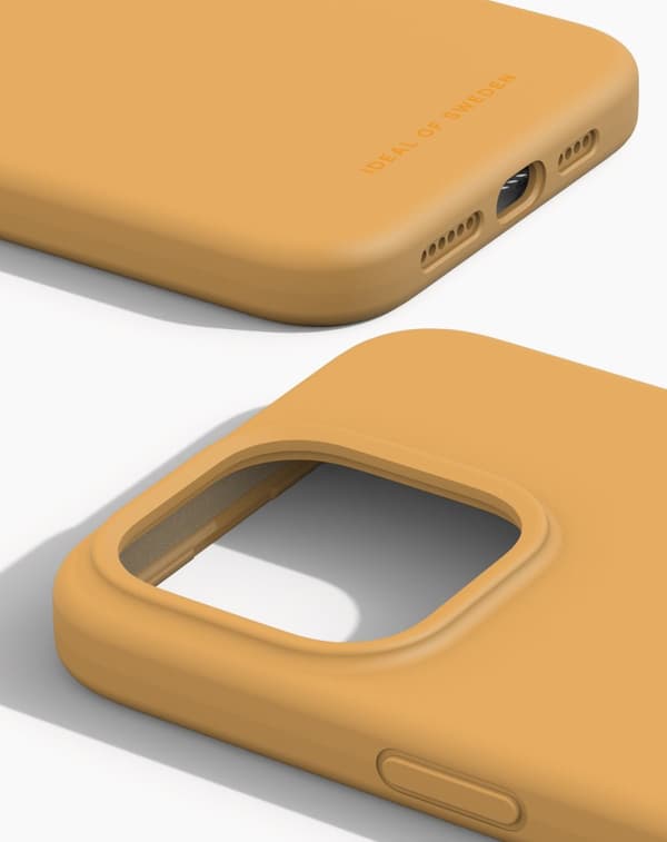 Silicone Case MagSafe iPhone 15 Pro Max Apricot