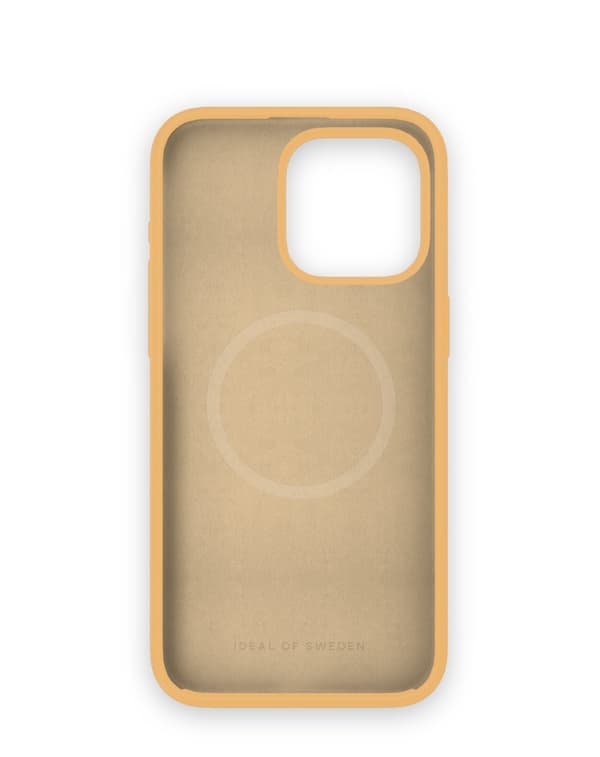 Silicone Case MagSafe iPhone 15 Pro Max Apricot