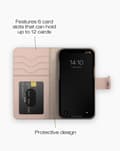 Pikkukuva 4 / 11: Magnet Wallet+ iPhone 12 / 12 Pro Pink