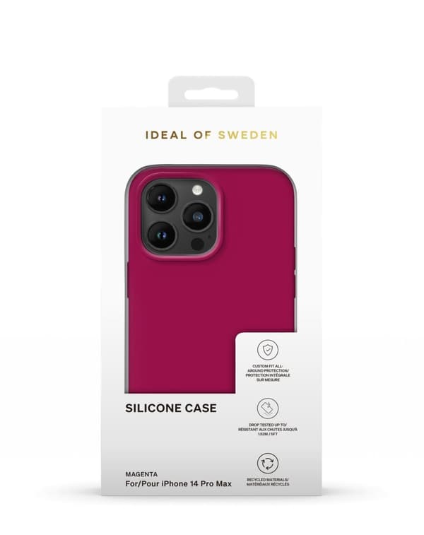 Silicone Case iPhone 14 Pro Max Magenta