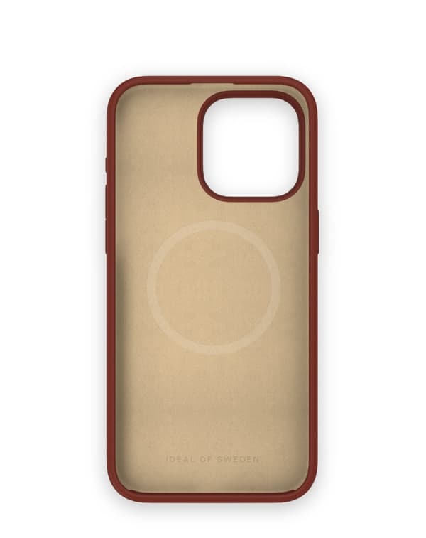 Silicone Case MagSafe iPhone 15 Pro Max Dark Amber