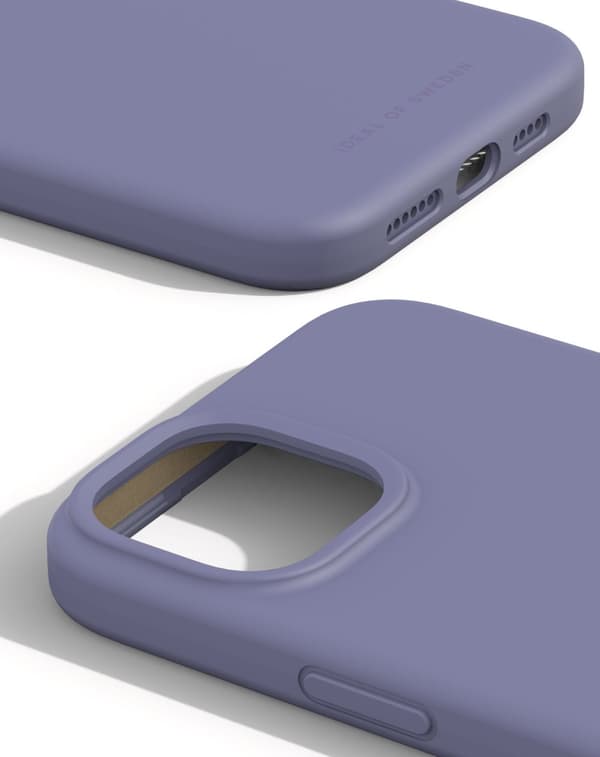 Silicone Case iPhone 15 Plus Purple