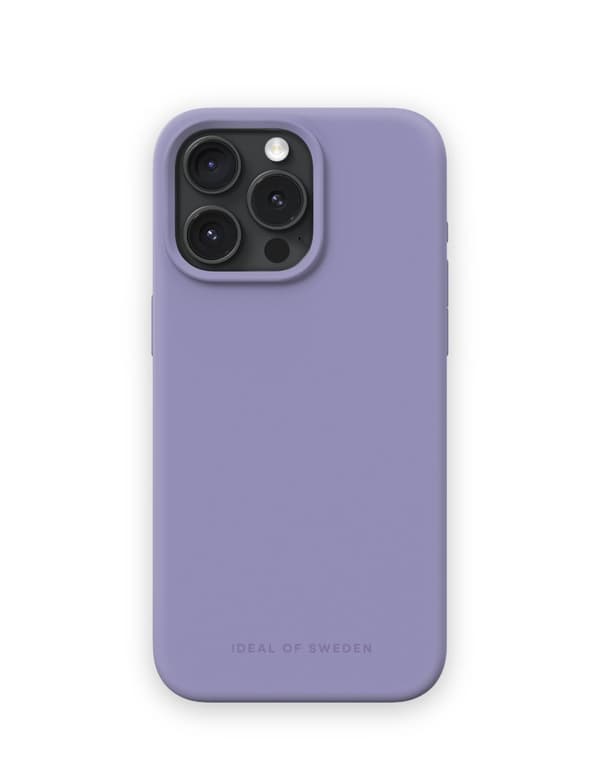 Silicone Case MagSafe iPhone 15 Pro Max Purple