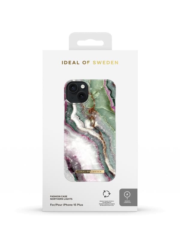 Printed Case MagSafe iPhone 15 Plus Northern Lights