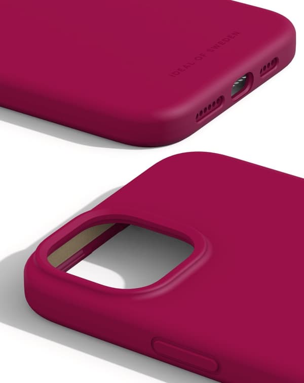Silicone Case iPhone 15 Plus Magenta