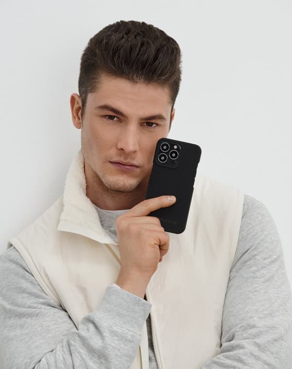 Seamless Case iPhone 8 / 7 / 6 / 6S Plus Coal Black