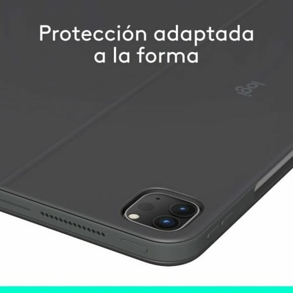 Tabletin ja näppäimistön kuori Logitech 920-012667 Grafiitinharmaa QWERTY