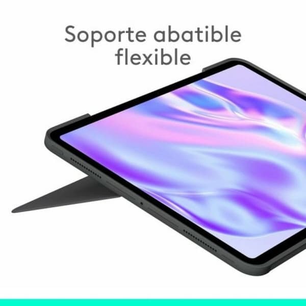 Tabletin ja näppäimistön kuori Logitech 920-012667 Grafiitinharmaa QWERTY