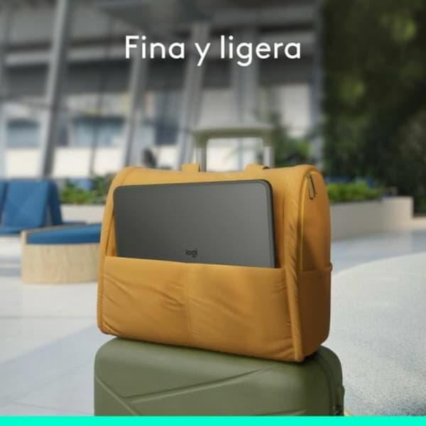 Väska till Läsplatta och Tangentbord Logitech 920-012667 Grafit QWERTY
