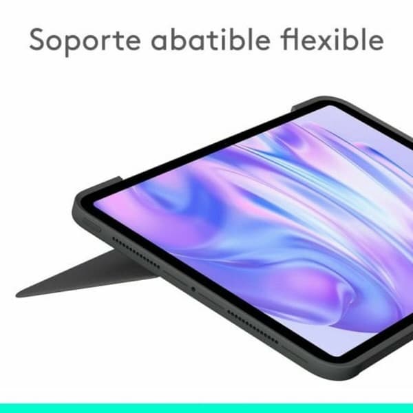 Case til tablet og tastatur Logitech 920-012772 Grafit QWERTY