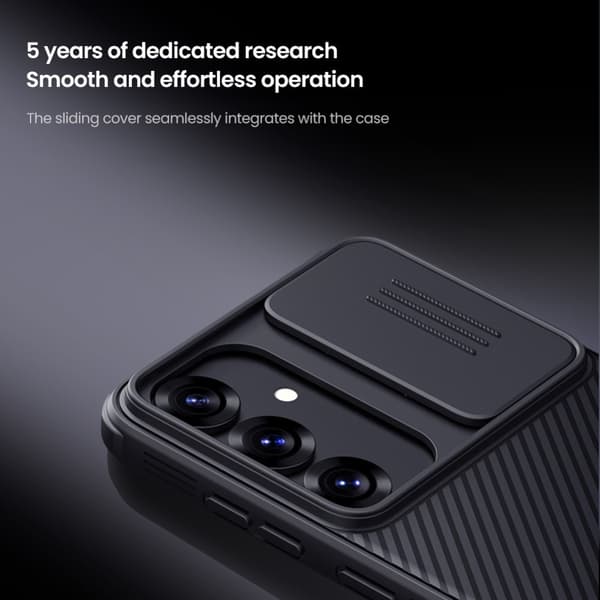 Nillkin Samsung Galaxy S25 Kuori CamShield Pro MagSafe Musta
