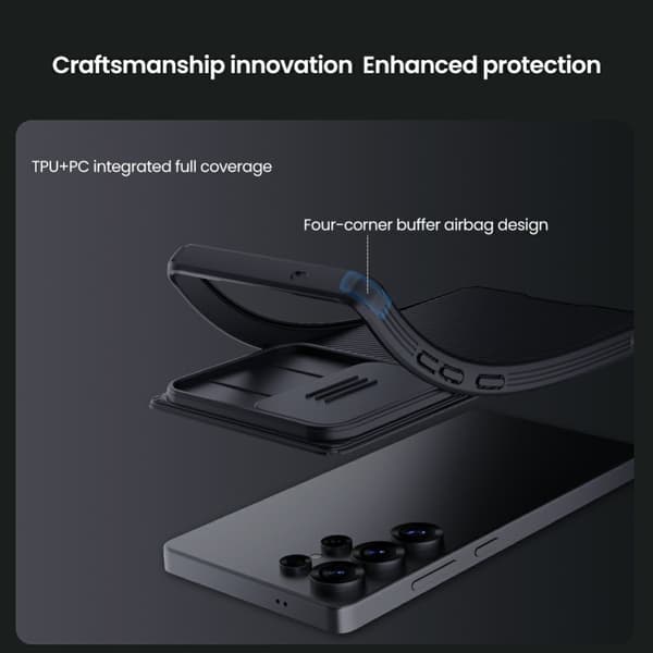 Nillkin Samsung Galaxy S25 Ultra Skal CamShield Pro MagSafe Svart